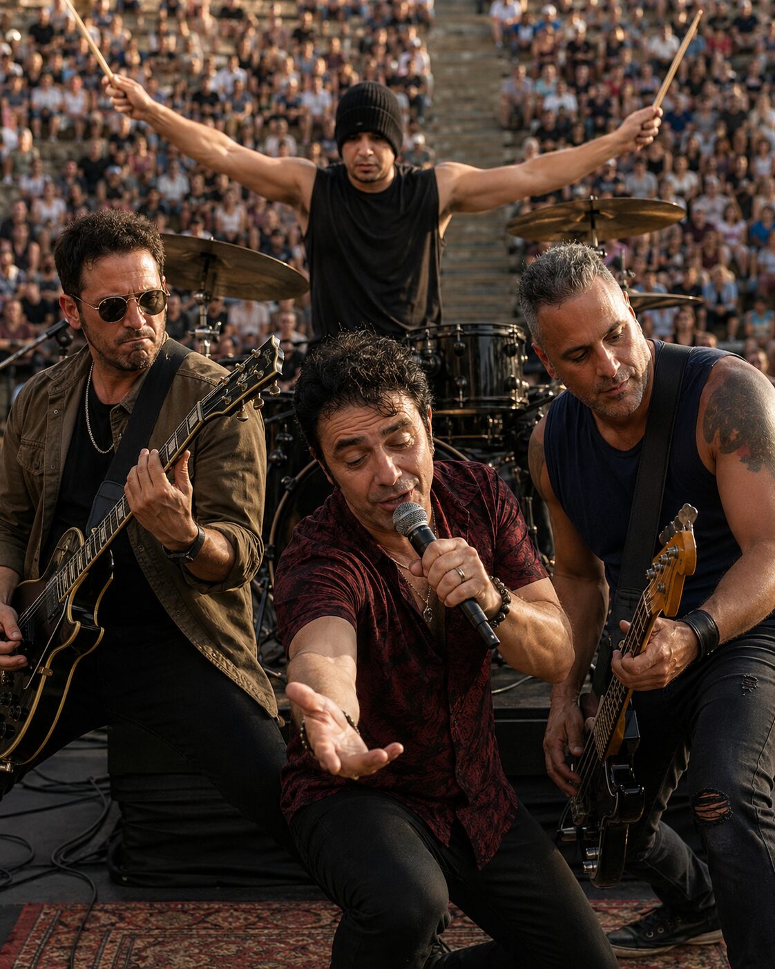 Banda para clube de motos em Belo Horizonte tocando rock ao vivo